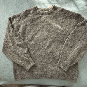 Cozy Gray Knit Sweater